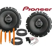 DSX Pioneer 3 wege 300 W für VW Lupo 1998-2005 Lautsprecher Set Tür + Ausbau Werkzeug