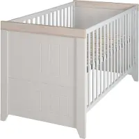 Roba Kombi-Kinderbett 'Helene', Landhausstil, verstellbar, 3 Schlupfsprossen, 70 x 140 cm, umbaubar