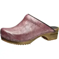 Sanita Wood Laerke Bordeaux Größe EU 42