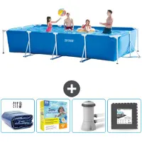 Intex Rechteckiger Frame Pool - 450x220x84 cm - 5-teilig SCB10