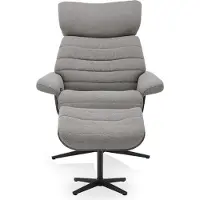 Harper Sessel ALBOX BHT 84x102x83 cm grau