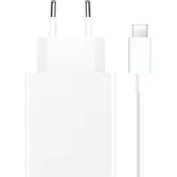 TELEFONMAX Original Xiaomi 22.5W Power Adapter Schnellladegerär mit USB-C Ladekabel 3 Meter Kabel