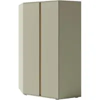 Masseno Drehtürenschrank MURO 95/195/95cm 2-türig Grün