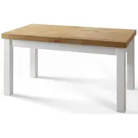 Alpi Möbel Rechteckiger Esstisch Ausziehbar, Moderner Wohnzimmertisch 160–210 cm, Tisch mit Holzbeinen stabile Konstruktion, Lancelot, Kollektion Classico