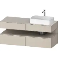 Duravit QA4766083830000 QTG KWTU WH Ek. 1400x550x600 Tp. Smt