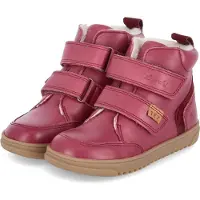 Lurchi Barefoot Kinder Klettschuhe/ Winterstiefeletten/ Lauflernschuhe MILIO Rot Glattleder Größe: 26