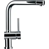 Schock Armatur PIEGA in CHROM mit Festauslauf / CRISTADUR / Küchenarmatur