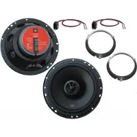 DSX JBL für Mercedes A Klasse W169 Bj 04-12 Lautsprecher Set Tür Vorne 480 Watt