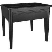 Elho green basics grow table super xxl, Tischübertopf, Freistehend, Polypropylen (PP), Schwarz, Rechteck, Draußen