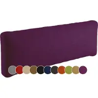 Sunnypillow Palettenkissen für Gartenmöbel - Rückenkissen 120x40x20cm - Rückenpolster für Bett und Sofa - Palettenpolster für Palettenmöbel - Lounge Kissen mit abnehmbarem Bezug Violett