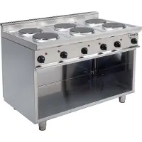 Saro Elektroherd Mit Offenem Unterbau Modell E7/Cuet6Ba, Maße: B 800 X T 700 X H 850