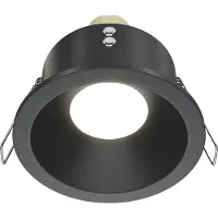 Maytoni Zoom Einbauleuchte DL032-2-01B 1xGU10, Schwarz, aus Aluminum, exkl. Leuchtmittel