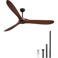 Vevor 180 cm Deckenventilator ohne Licht
