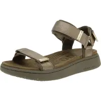 Woden Damenschuhe Sandalen - LINE WL926 - dark olive, Größe:37 EU