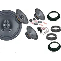 DSX Ground Zero Lautsprecher Set für VW Jetta 1K5 1KM Bj 05-10 Tür vorn hinten 270W