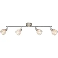 Globo Lighting Globo Aloha Strahler Nickel matt, 4xG9 LED; 56180-4