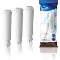 Aqualogis Wasserfilterset für Espressomaschine AL-TES46 3pk - Kompatibel mit KRUPS MELITTA BOSCH SIEMENS NIVONA AEG -Wasserfilter Kaffeevollautomat