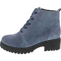Waldlaufer H-Luise Schnürstiefel Blau in Gr. 36.5