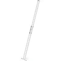 Proregal Sprossen-Seilzugleiter 2-teilig mit nivello-Traverse 2x20 Sprossen