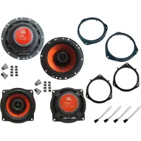 DSX JBL Lautsprecher Set für Opel Corsa D S07 Bj 00-03 Tür vorne hinten 720 Watt