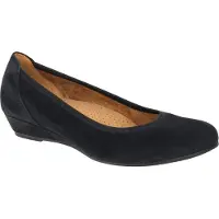 Gabor KRETA Ballerinas - Damen Halbschuhe - Slipper blau Freizeit NEU