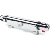 StarTech.com Dusch- & Wannenarmatur - Thermostatarmatur - 20–50 °C - Ventilkern aus Messing - Unterer Anschluss 1,27 cm - Mehrfarbig