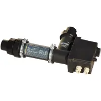 Daprà Neo-Flow Elektrowärmetauscher Titan / Kunststoff 9 kW / 400 V Poolheizung