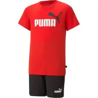 Puma Shorts Jersey Set Freizeit T-Shirt + Hose Jungen 21 - for all time red 128