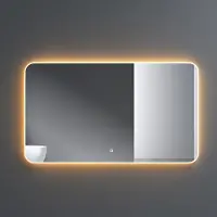 Doporro Design LED-Spiegel Wandspiegel 60x120cm Badezimmerspiegel Beschlagfrei 5 mm Glas durch Antifog-Schicht LED-Spiegel-03