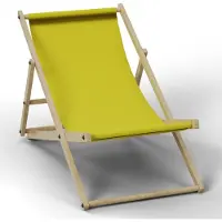 HAGO Liegestuhl Gelb Liege Stuhl Strand Strandliege Sonnenliege Gartenliege Klappstuhl Lounge Chill 2 Stück