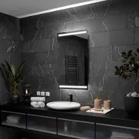 Alasta Badspiegel mit LED Beleuchtung - Denver - 70 cm, 80 cm