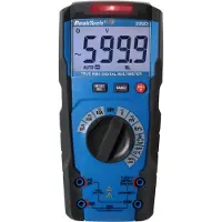 Peaktech P 3350 True RMS Multimeter – 600 V AC/DC, 10 A, 6.000 Counts – Auto Range für präzise Elektronik-Messungen