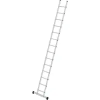 MUNK Günzburger Steigtechnik MUNK Anlegeleiter mit Traverse 14 Sprossen