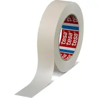 TESA Abdeckband tesakrepp 4317 50mm x 50m cremeweiß Packung mit 6 Stück