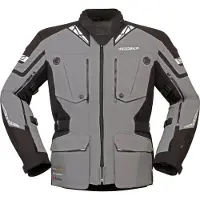 Modeka Panamericana 2 Motorrad Textiljacke, grau/schwarz, 4XL
