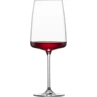 Zwiesel Glas SCHOTT Sensa Weinglas Kraftvoll und Würzig, 6er Set, Rotwein, Weißwein, Glas, Form 8890, Kristallglas, Geeicht 0.2 L, 120594