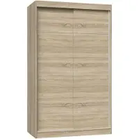 Top E Shop Topeshop IGA 120 SON C KPL, Sonoma-Eiche, Garderobe, 7 Regale, 2 Tür(en), Sonoma-Eiche, Partikelbord