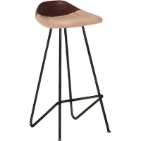 vidaXL "2026 MODERNE"4er Set Barhocker - Tresenhocker - Barstuhl - multifunktional& Moderne - Braun Echtleder - Barstühle klassischem Design CC6402072