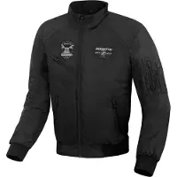 Bogotto Boston Schwarz Motorrad Textiljacke Größe XL