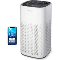 Clean air optima HEPA Ionisator Luftreiniger CA-507 Smart - Geeignet für kleine und große Räume bis 70m² / 175m³