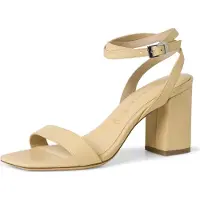 Tamaris Damen Klassische Sandalen 1-28314-28 651 Farbe: Beige Größe: 37
