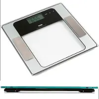 Domo Körperanalyse Personenwaage bis 150 Kg DO9099W SLIM Glaswaage