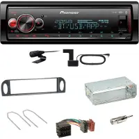 Pioneer MVH-S520DAB Bluetooth Digitalradio Einbauset für Citroen C5 bis 07/2004