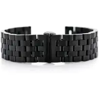 Pacific Armband Modell 2 – schwarz, 20 mm