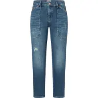 MAC JEANS - - IOWA, Auth. comfort vintage denim - Relaxed Fit - 2803-90-0333L-D541 - blau Größe 34/OL