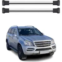 Omtec Dachträger Grundtäger für Mercedes GL Klasse X164 2006-2012 75kg Alu Grau 2x