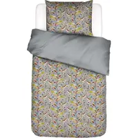 Essenza Satin-Bettwäsche-Garnitur Aurelina Farbe Global grey Größe 135x200+80x80