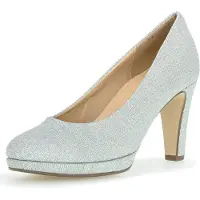 Gabor 01.270 Damenschuhe - Pumps silber Elegant NEU