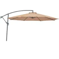 Merxx Ampelschirm, Sonnenschirm Ø 300 cm - beige