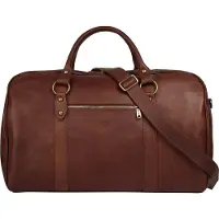 Piké Reisetasche echt Leder, Made in Italy